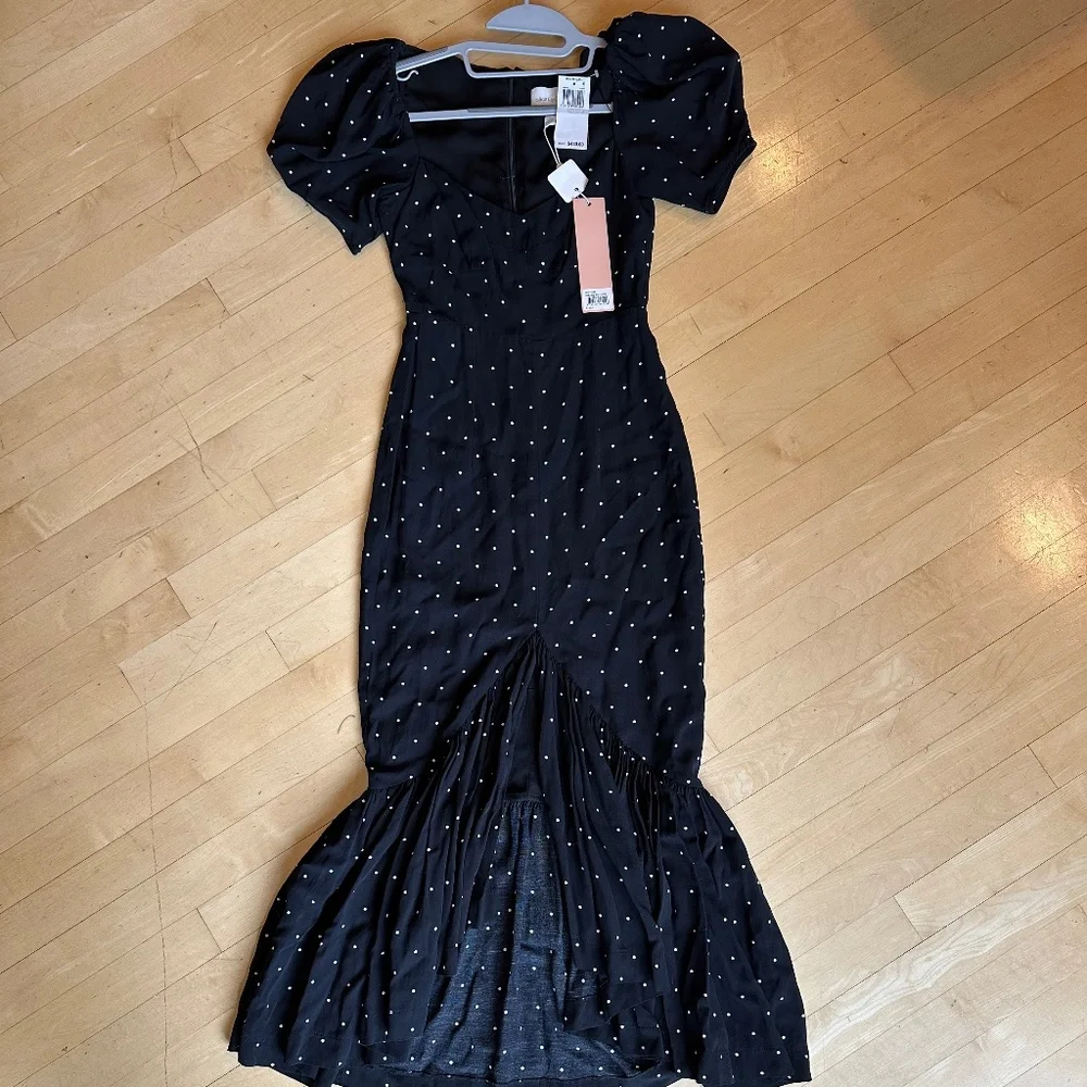 NEW Alice McCall polka dot dream midi dress, 0, N - Picture 2 of 5